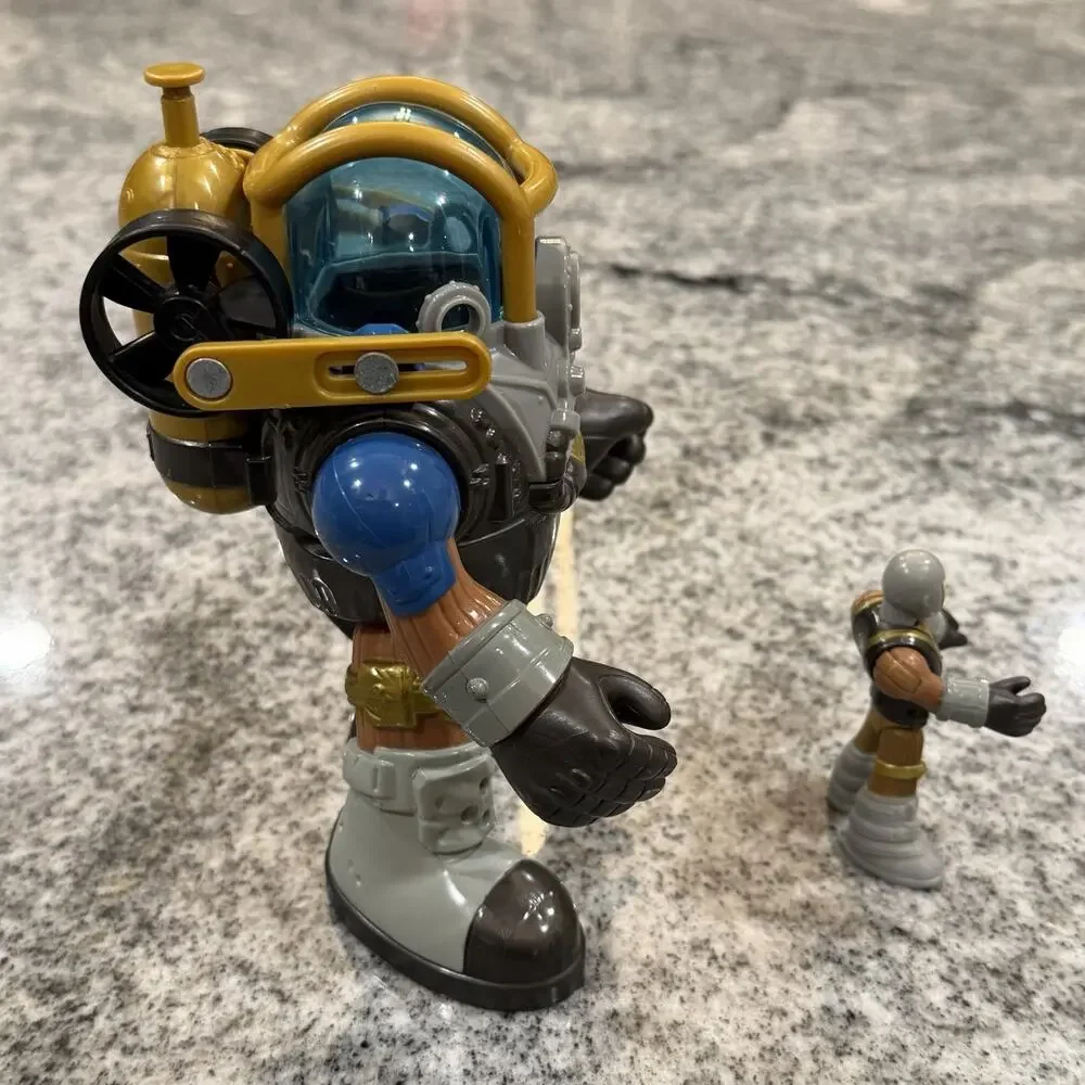 Super Rare / HTF- 2014 Imaginext Pirate Dive Armor / Suit * WITH FIGURE *